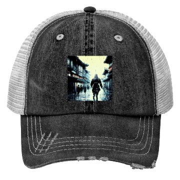Discover Prepare for War - Shinobi Black Trucker Hats
