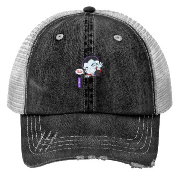 Discover Pocket Chibi Vampire Trucker Hats