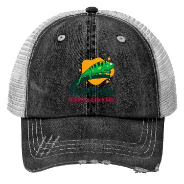 Discover Chameleon Trucker Hats