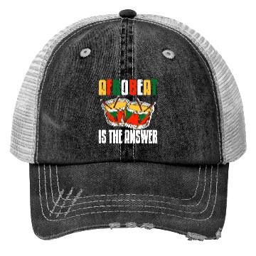 Discover Afrobeat is the Answer African Music Afrobeats Trucker Hats
