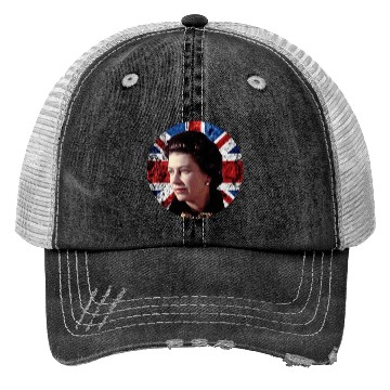 Discover Queen Elizabeth II Rest in Peace Elizabeth Trucker Hats