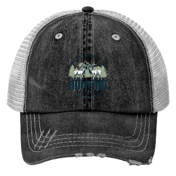 Discover Deer country club Trucker Hats