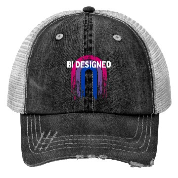 Discover Bi Designed Bisexual Pride Month Bi Pride LGBT Trucker Hats