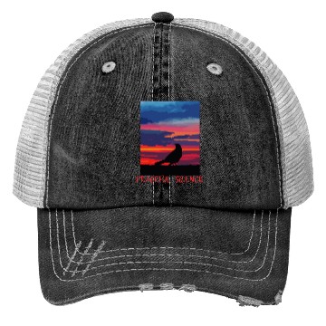 Discover Peaceful Silence Trucker Hats