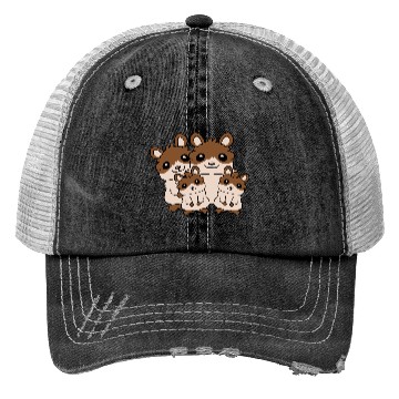Discover mom dad kids hamster Trucker Hats