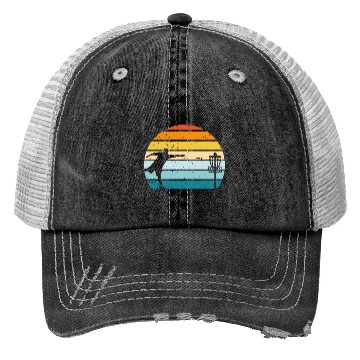 Discover Disc Golf Disc Golfing Player Ultimate Frisbee Trucker Hats