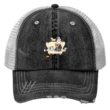 Discover cute cats family Trucker Hats