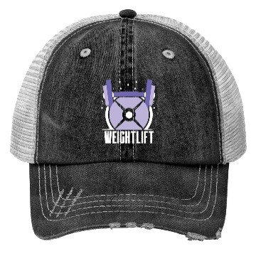 Discover Weightlift Weightlifting Gym Workout Lifting Trucker Hats