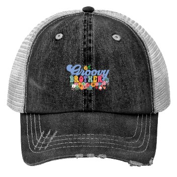 Discover Groovy Brother Garden Plant Flowers Floral Decor Trucker Hats