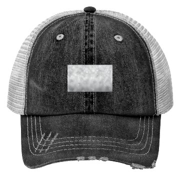 Discover Grey Bokeh Christmas Snowflakes Trucker Hats