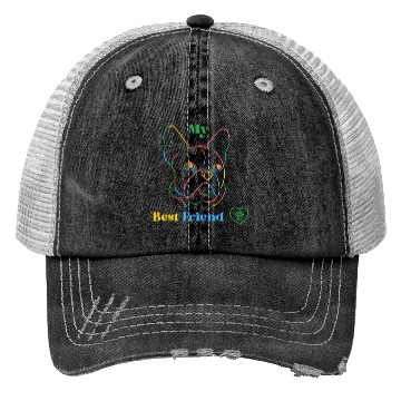 Discover My best friend Trucker Hats
