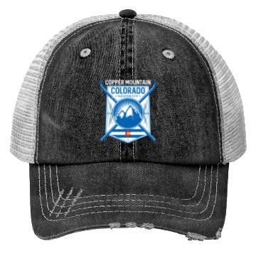 Discover Copper Mountain Colorado Ski Mountains Trucker Hats