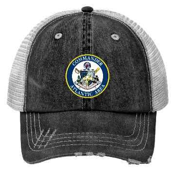 Discover COMMANDER ATLANTIC AREA (U.S. Coast Guard) Trucker Hats