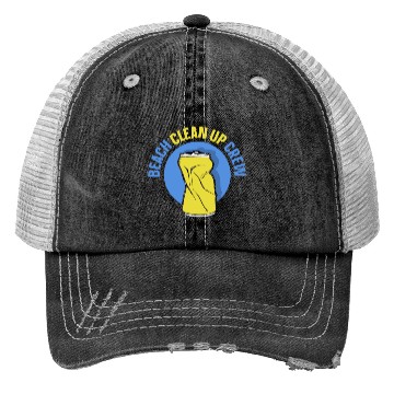 Discover Beach Clean Up Crew Coast Cleaning Beaches Trucker Hats
