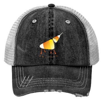 Discover UNICORN Funny Candy Corn Halloween Trucker Hats