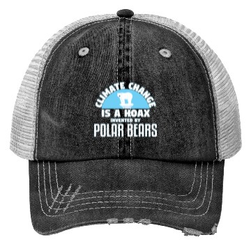Discover Climate Change Is A Hoax By Polar Bears Trucker Hats