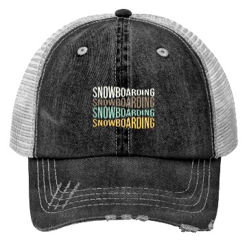 Discover snowboarding Trucker Hats