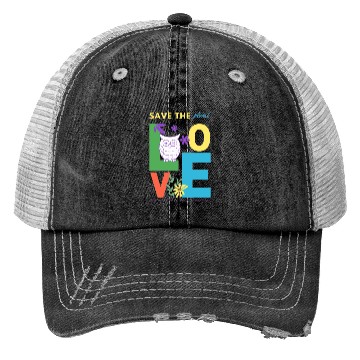 Discover Save the planet eco friendly design Trucker Hats