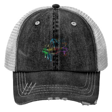 Discover Piano, Pianist Trucker Hats