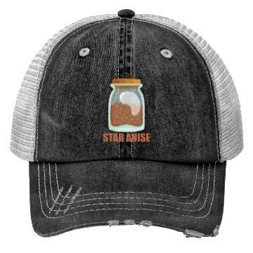 Discover Star Anise Spice Flavor Food Cooking Trucker Hats