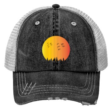 Discover Sunset Trucker Hats