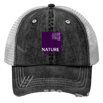 Discover About nature-purple Trucker Hats