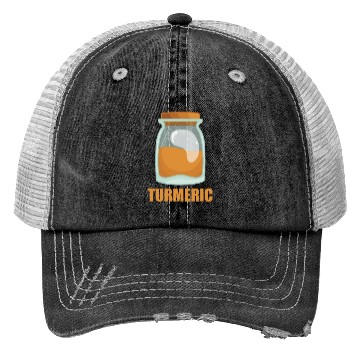 Discover Turmeric Spice Flavor Food Cooking Trucker Hats