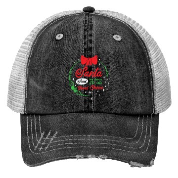 Discover Santa Christmas Wish Holiday Present Pick Up Lines Trucker Hats