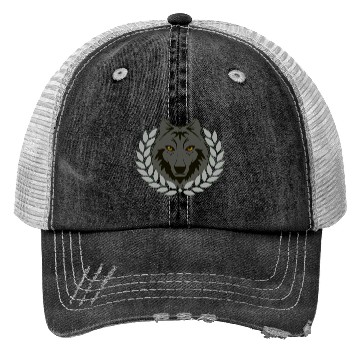 Discover alpha wolf Trucker Hats