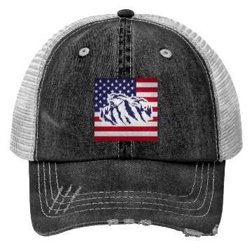 Discover Downhill Mountain Bike Trucker Hats