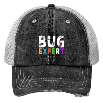 Discover Bug Expert Boys Girls Insects Lover Trucker Hats