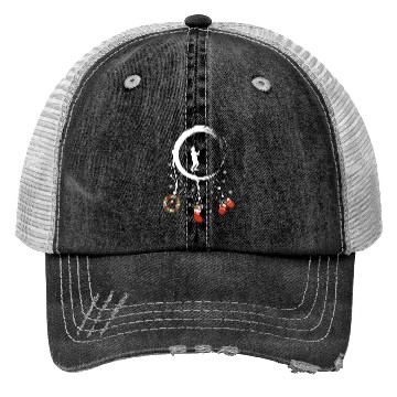 Discover Winter dreamcatcher Christmas Fishing Trucker Hats