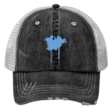 Discover Color blob splash paint painter gift colorful spot Trucker Hats