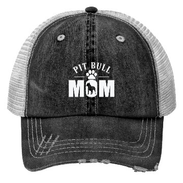 Discover Pit Bull Mom Dog Pet Breed Trucker Hats
