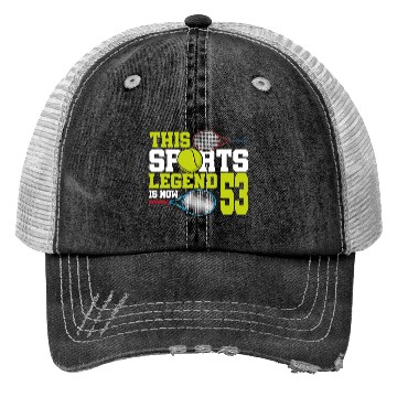 Discover This Sports Legend Is Now 53, Tennis 53rd Birthday Trucker Hats