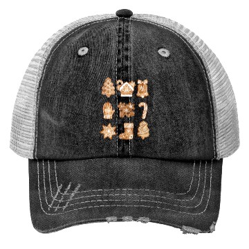Discover Christmas Gingerbread Cookies! Trucker Hats