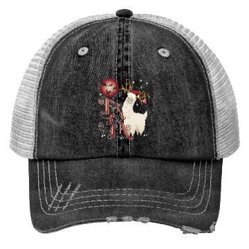 Discover Fa la la llama xmas christmas Trucker Hats