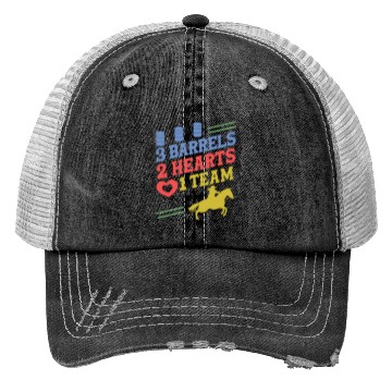 Discover Barrel Racing Trucker Hats