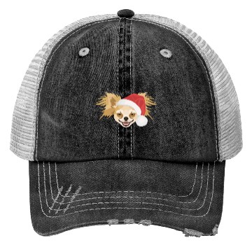 Discover Chihuahua Merry Christmas Trucker Hats