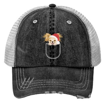 Discover Chihuahua Merry Christmas Trucker Hats