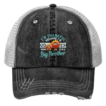 Discover Big Brother 2023 Baby Thanksgiving Turkey Boys Trucker Hats