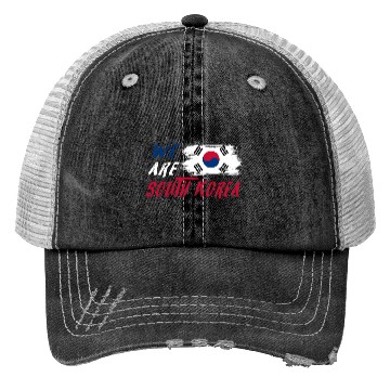 Discover We are South Korea Trucker Hats