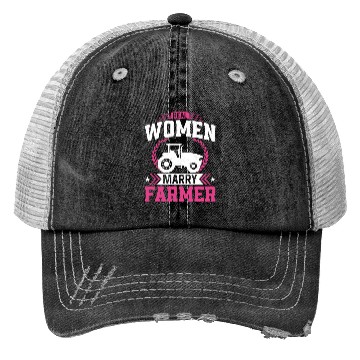 Discover Farming Farmer Husband Wife Trucker Hats
