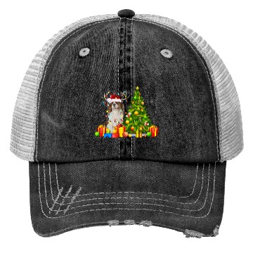 Discover Cavalier King Charles Spaniel Christmas Dog Lover Trucker Hats