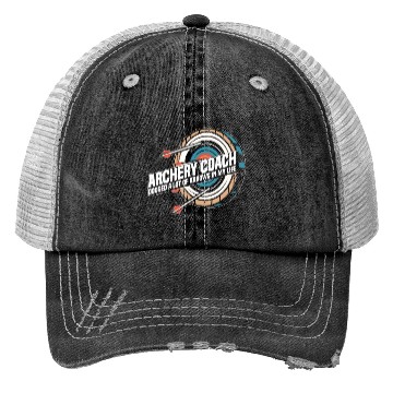 Discover Archery Archery Coach Trucker Hats