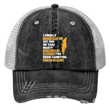 Discover Electrician Construction Electrician Trucker Hats