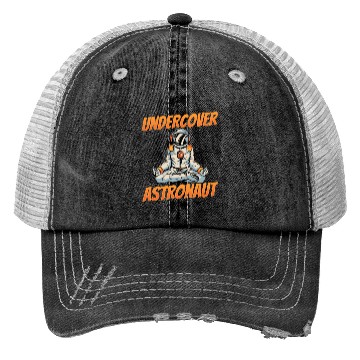 Discover Undercover Astronaut Rocket Astronomy Space Trucker Hats