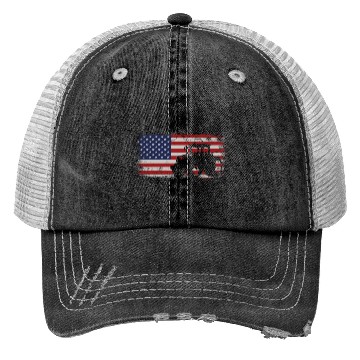 Discover Farming Farmer American Flag Us Trucker Hats