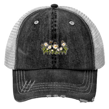 Discover Marguerites Daisy Summer Daisies Flower Garden Trucker Hats