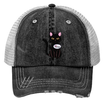 Discover I Vomited Funny Cat American Election Voting Trucker Hats